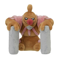 Officiële Pokemon center knuffel Pokemon fit Conkeldurr 15cm (breedt)